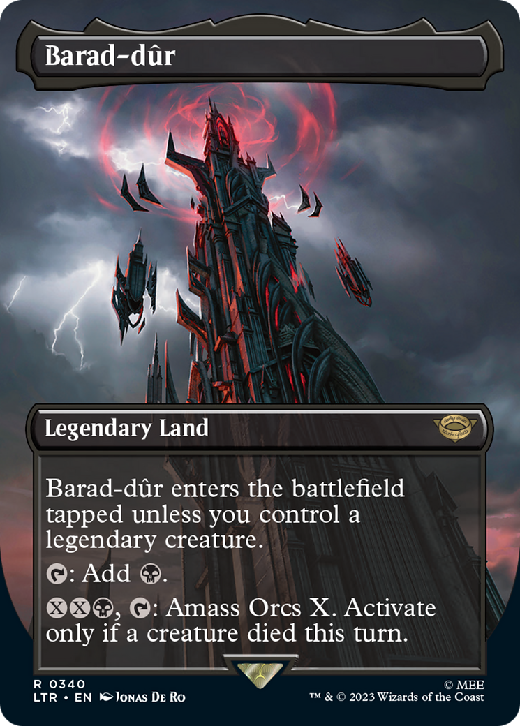 Barad-dûr (340) Foil - The Lord of the Rings: Tales of Middle-earth