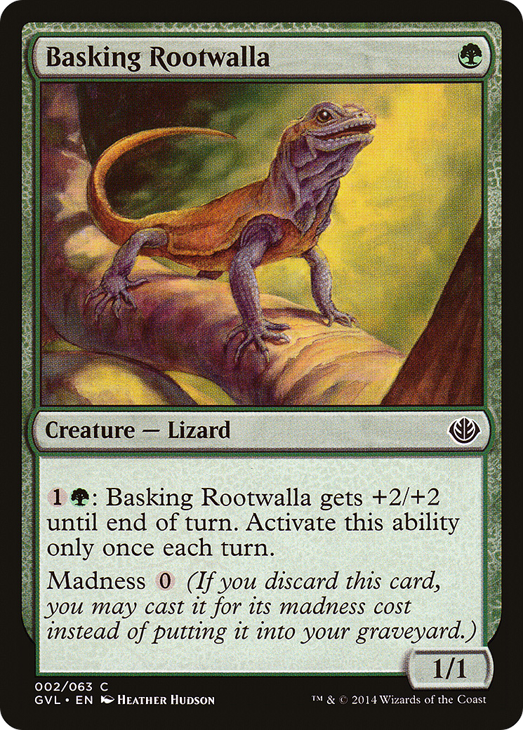 Basking Rootwalla (002) - Duel Decks Anthology: Garruk vs. Liliana