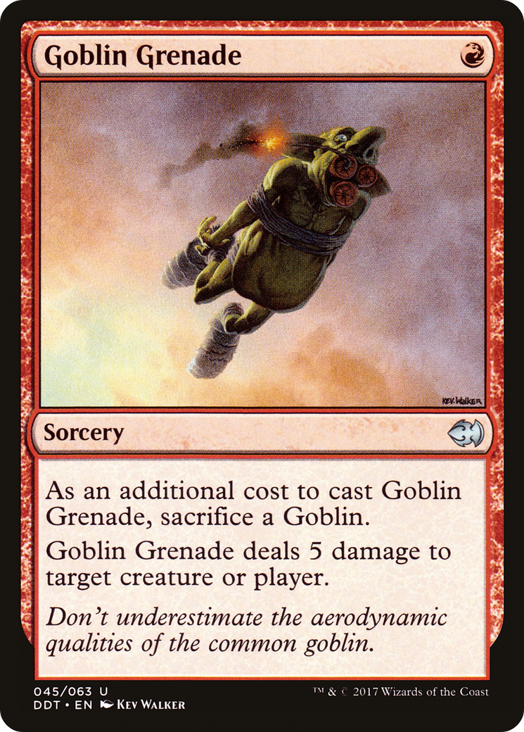 Goblin Grenade (045) - Duel Decks: Merfolk vs. Goblins