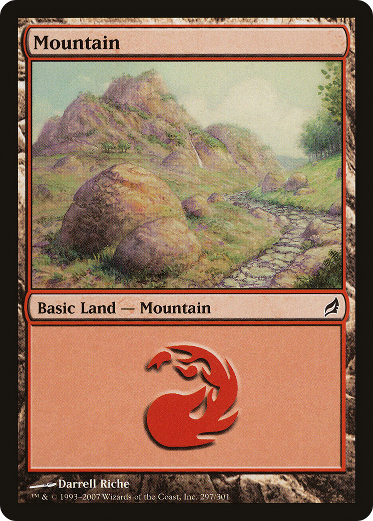 Mountain (297) Foil - Lorwyn