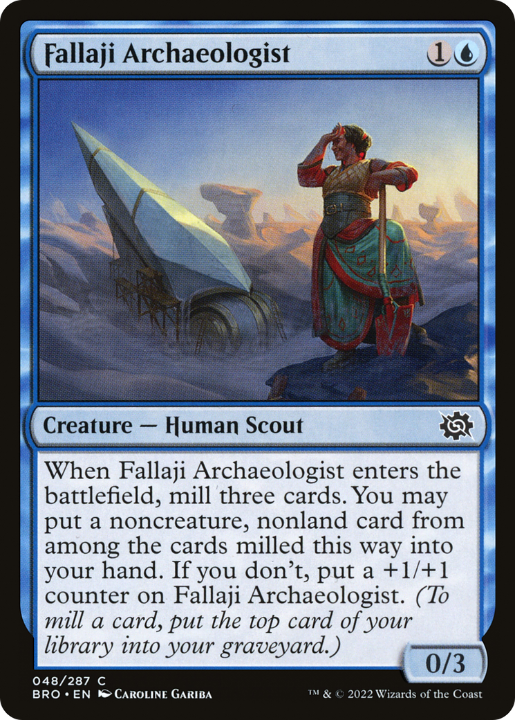 Fallaji Archaeologist (048) Foil - The Brothers' War
