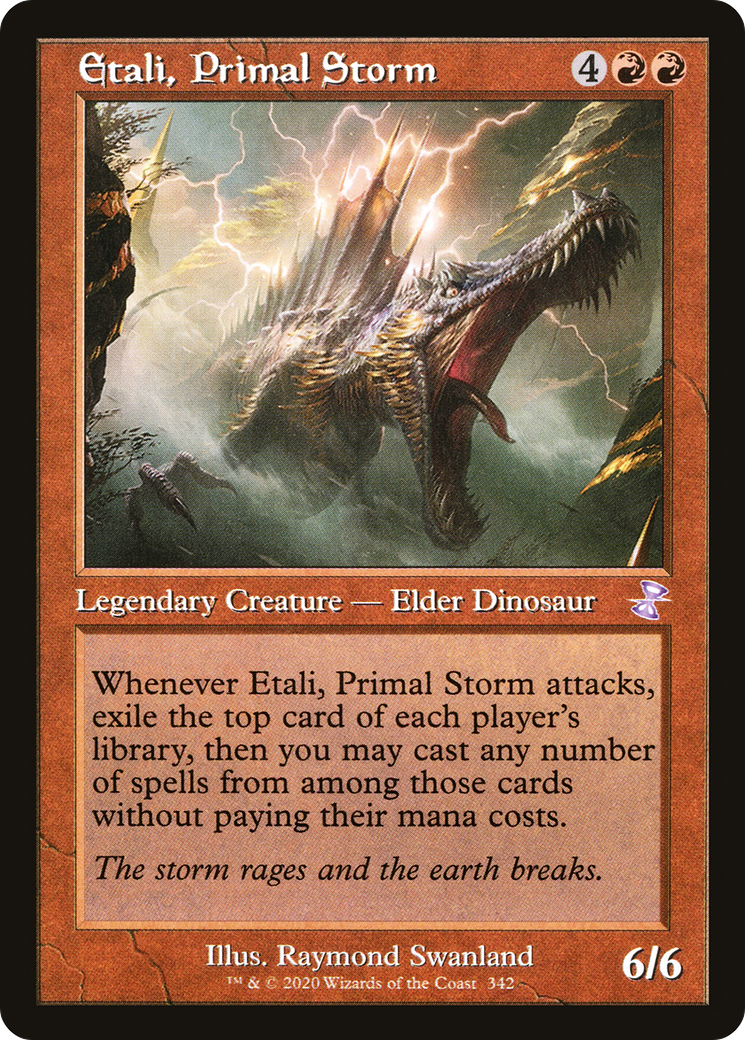Etali, Primal Storm (Retro) (342) Foil - Time Spiral Remastered