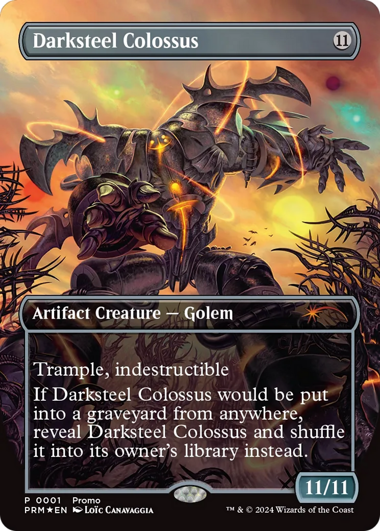 Darksteel Colossus (019) Foil - Wizards Play Network 2024