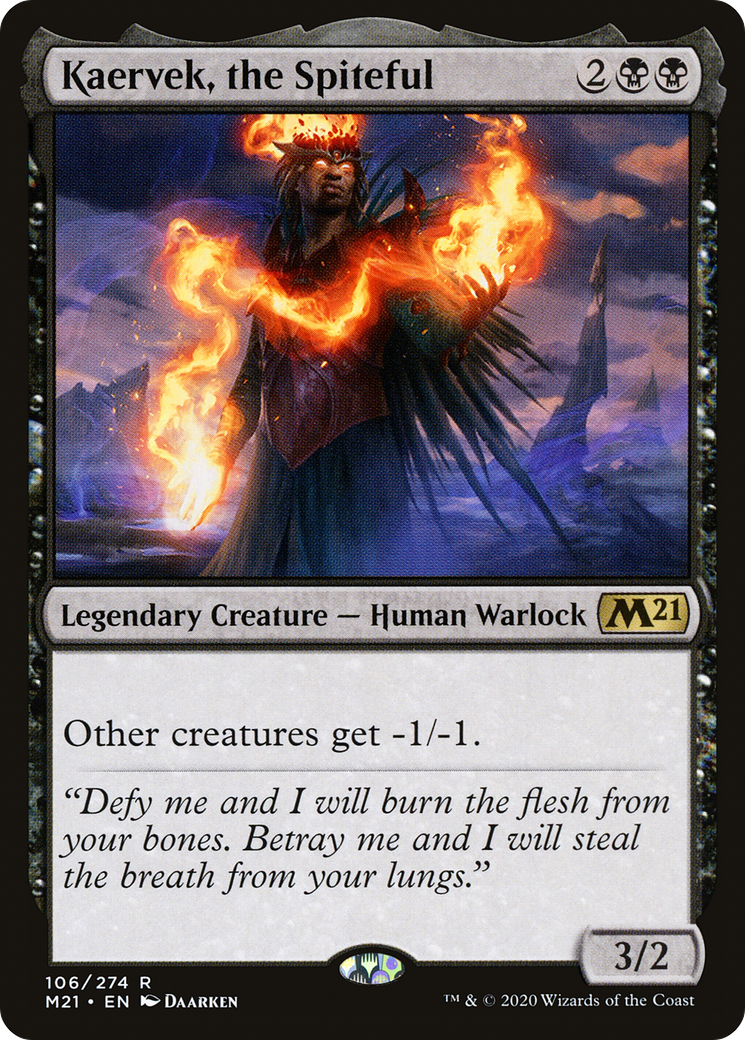 Kaervek, the Spiteful (106) - Core Set 2021