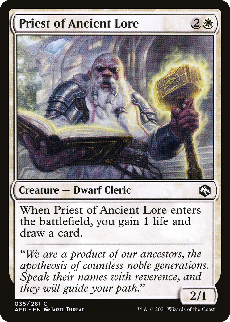 Priest of Ancient Lore (035) - Adventures in the Forgotten Realms
