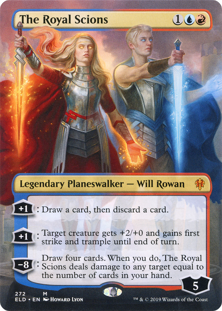 The Royal Scions (Borderless) (272) - Throne of Eldraine
