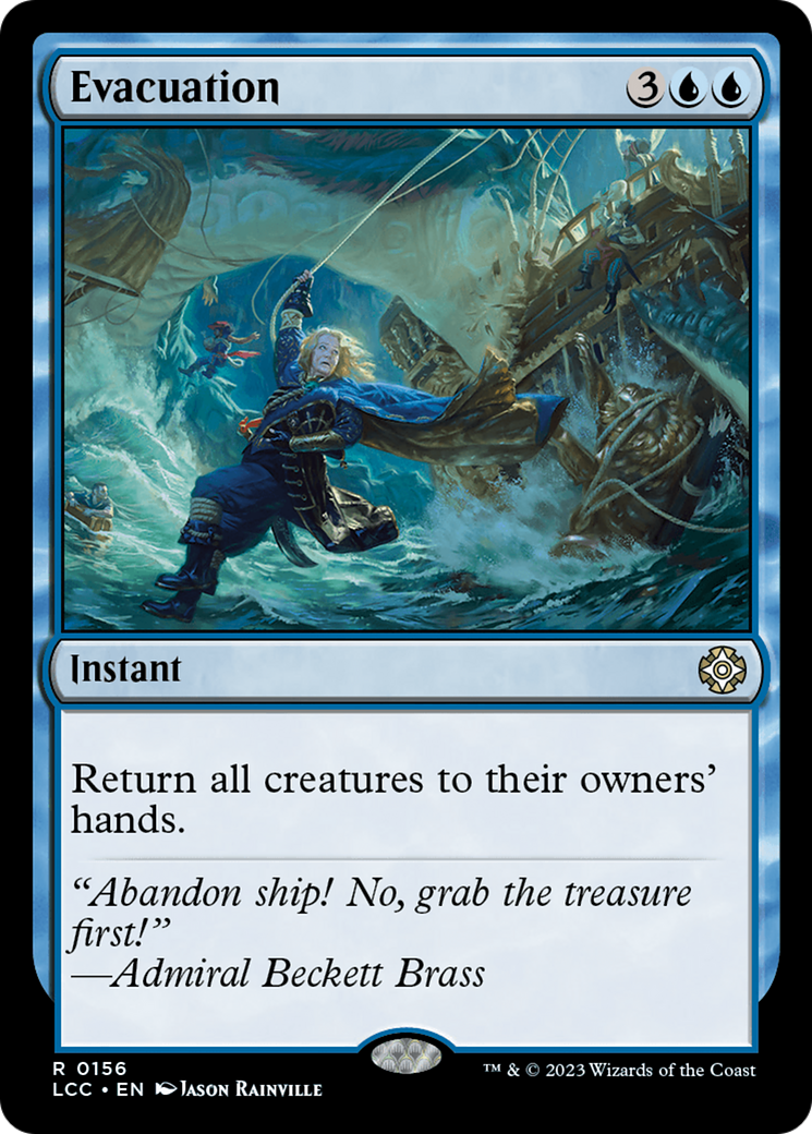 Evacuation (156) - The Lost Caverns of Ixalan Commander