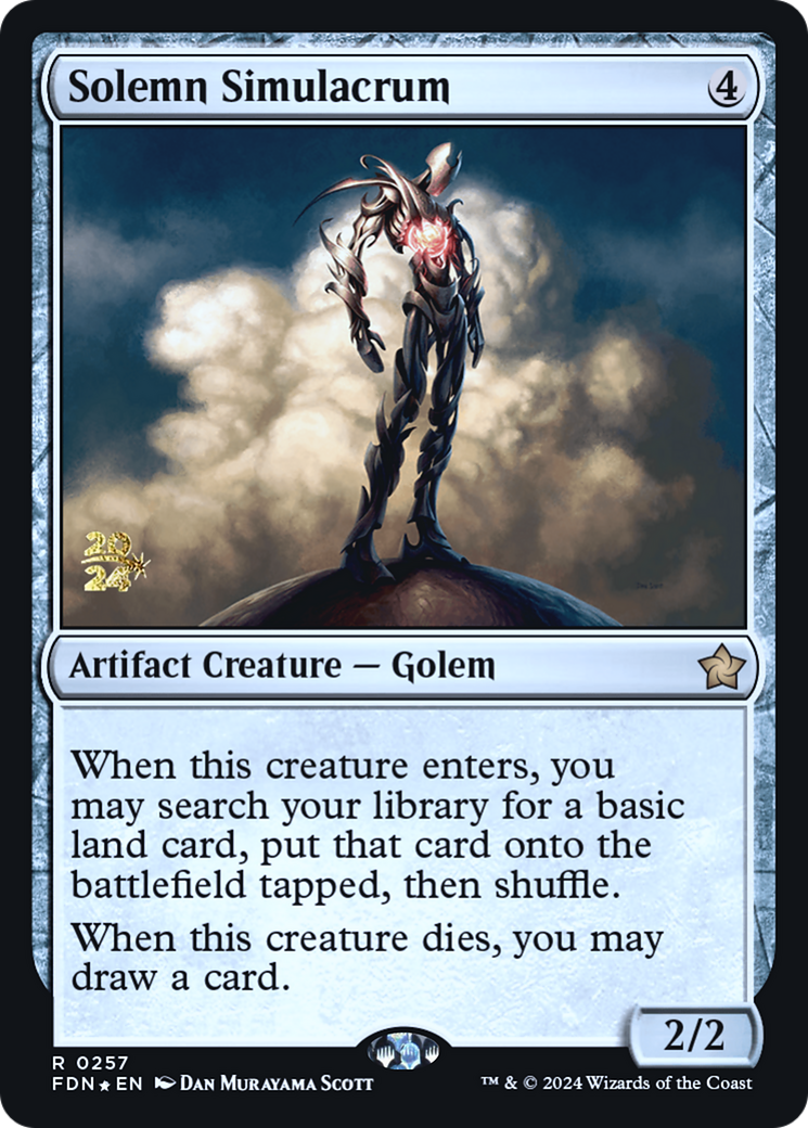 Solemn Simulacrum Foil (257S)
