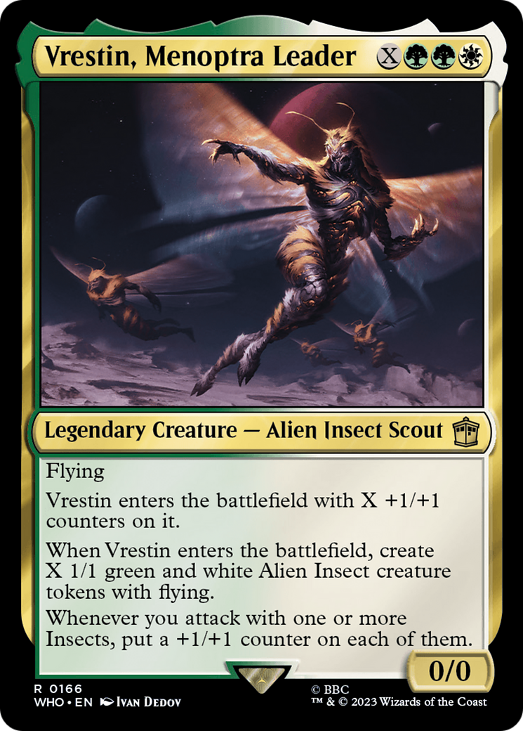 Vrestin, Menoptra Leader (166) - Doctor Who