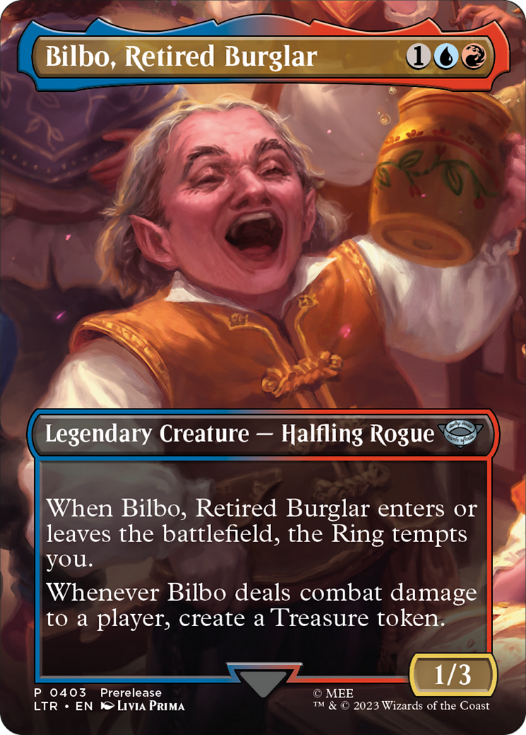 Bilbo, Retired Burglar (403) Foil - The Lord of the Rings: Tales of Middle-earth