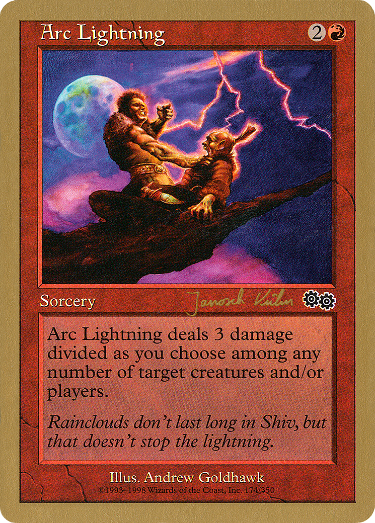 Arc Lightning (Retro) (jk174) - World Championship Decks 2000