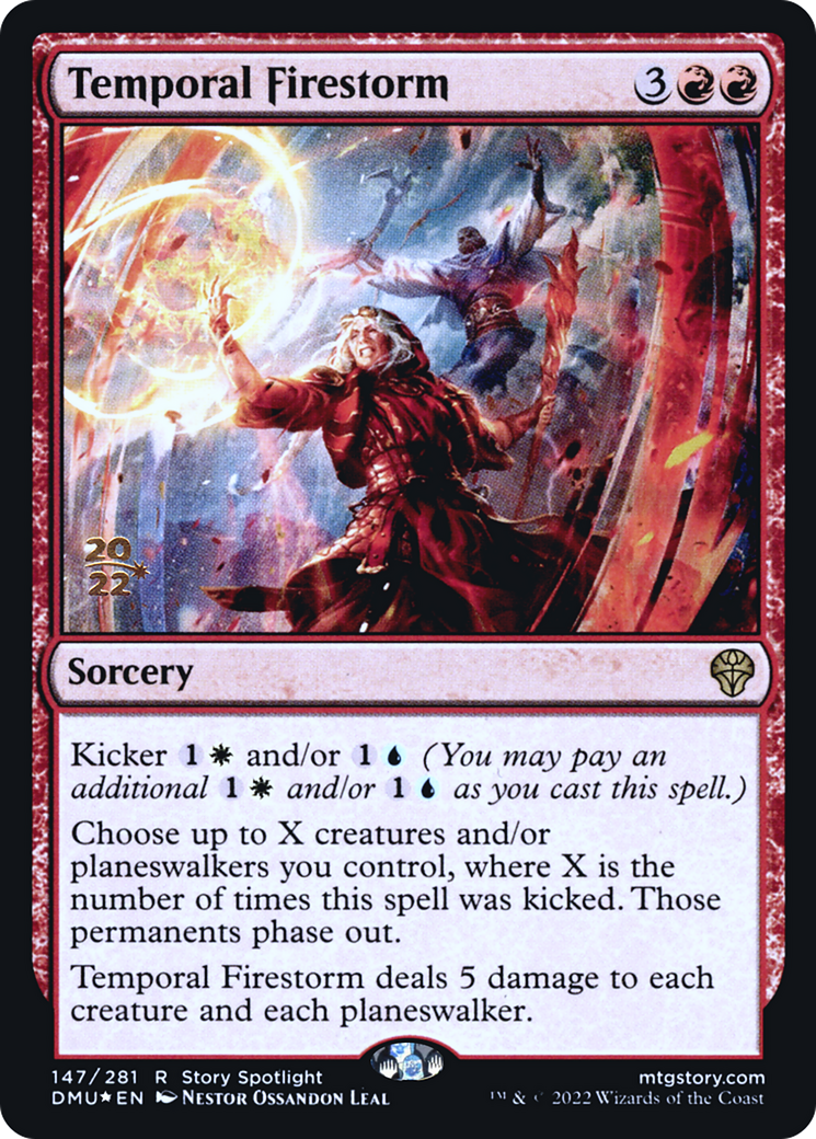 Temporal Firestorm (147) Foil - Dominaria United Promos