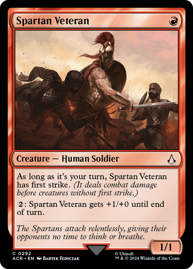 Spartan Veteran (292) Foil - Assassin's Creed