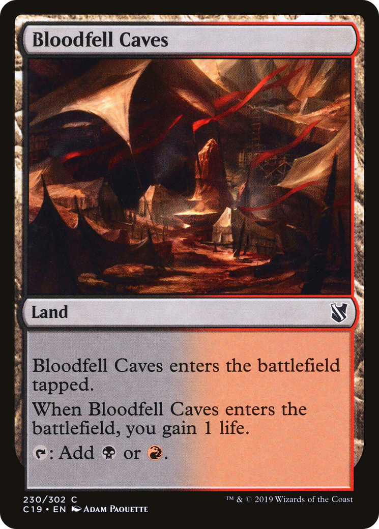 Bloodfell Caves (230) - Commander 2019