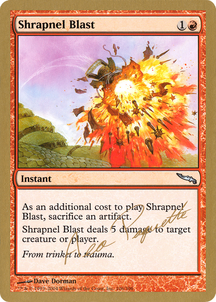 Shrapnel Blast - 2004 Aeo Paquette (MRD) - World Championship Decks 2004