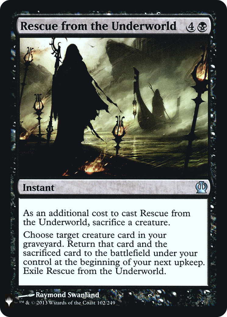 Rescue from the Underworld (THS-102) Foil - The List
