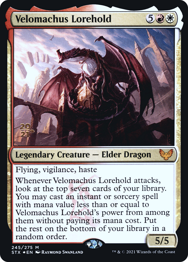 Velomachus Lorehold (245) Foil - Strixhaven: School of Mages Promos