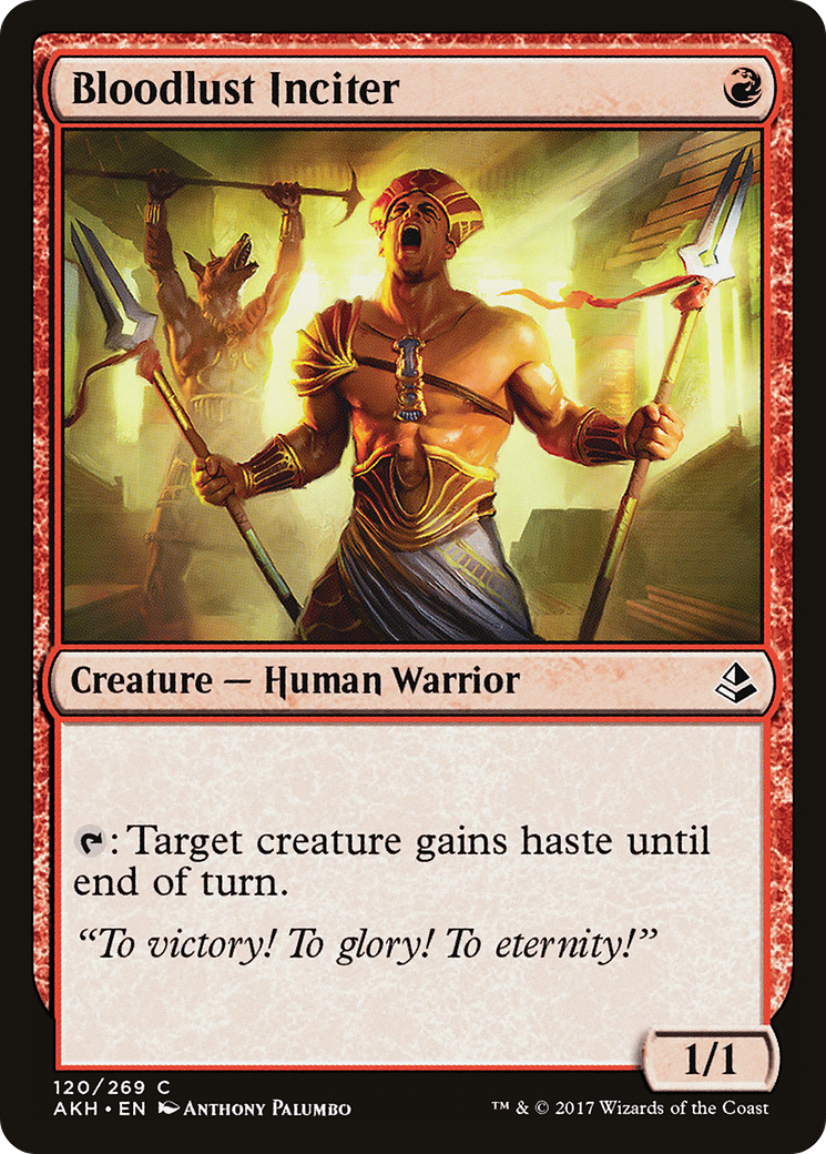Bloodlust Inciter (120) - Amonkhet