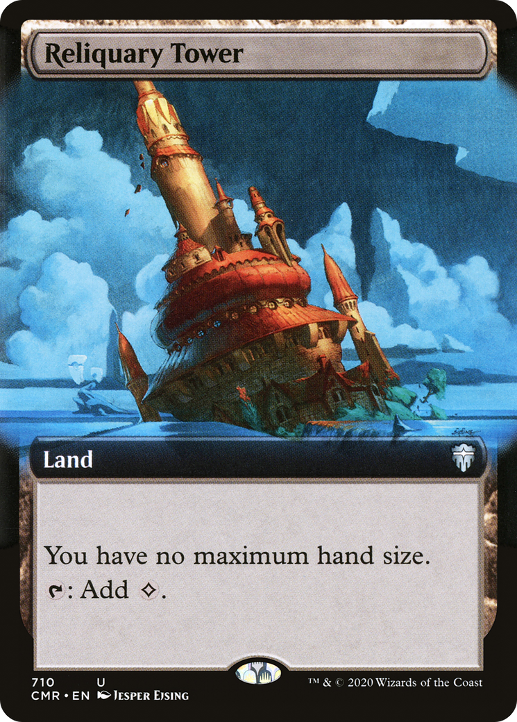 Reliquary Tower (Extended Art) (710) - Commander Legends