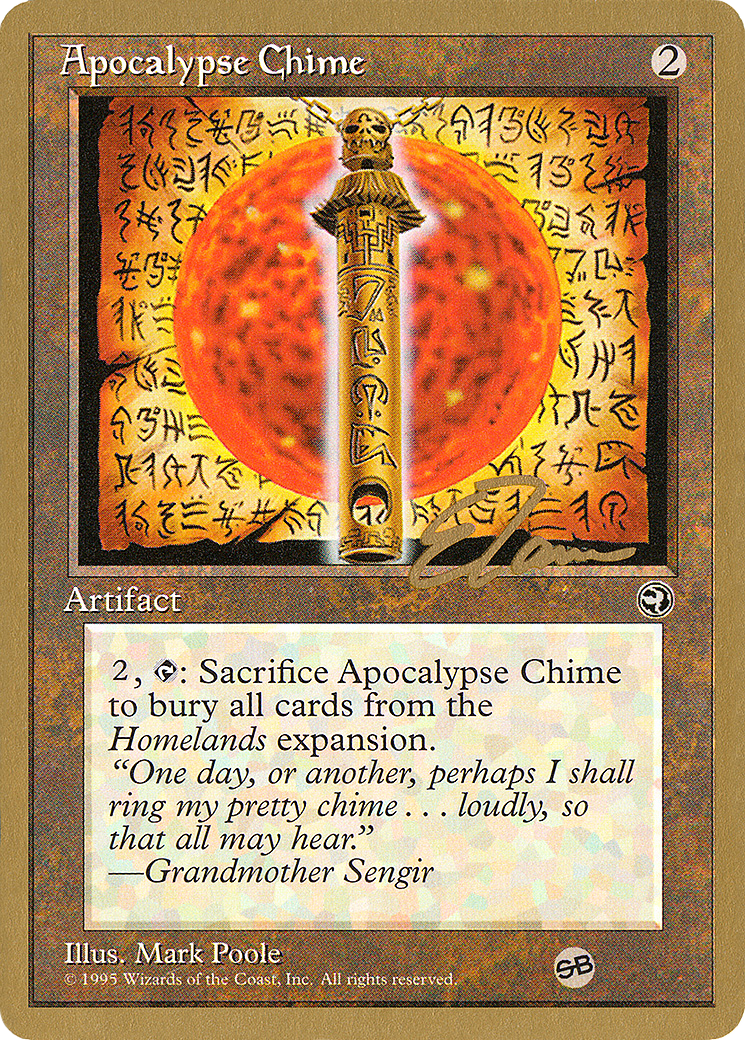 Apocalypse Chime (et101sb) - Pro Tour Collector Set