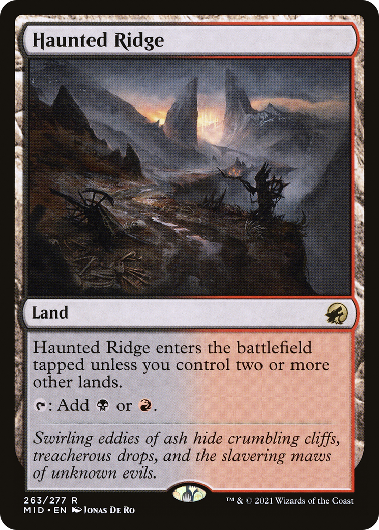 Haunted Ridge (263) - Innistrad: Midnight Hunt