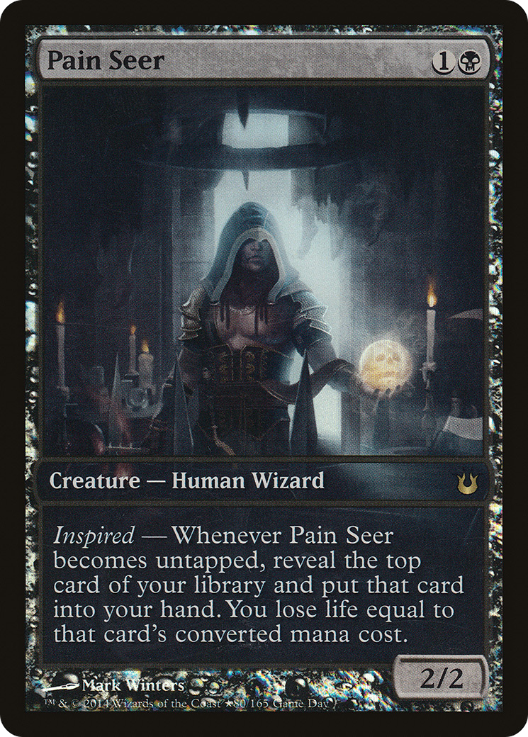 Pain Seer (080) Foil - Born of the Gods Promos