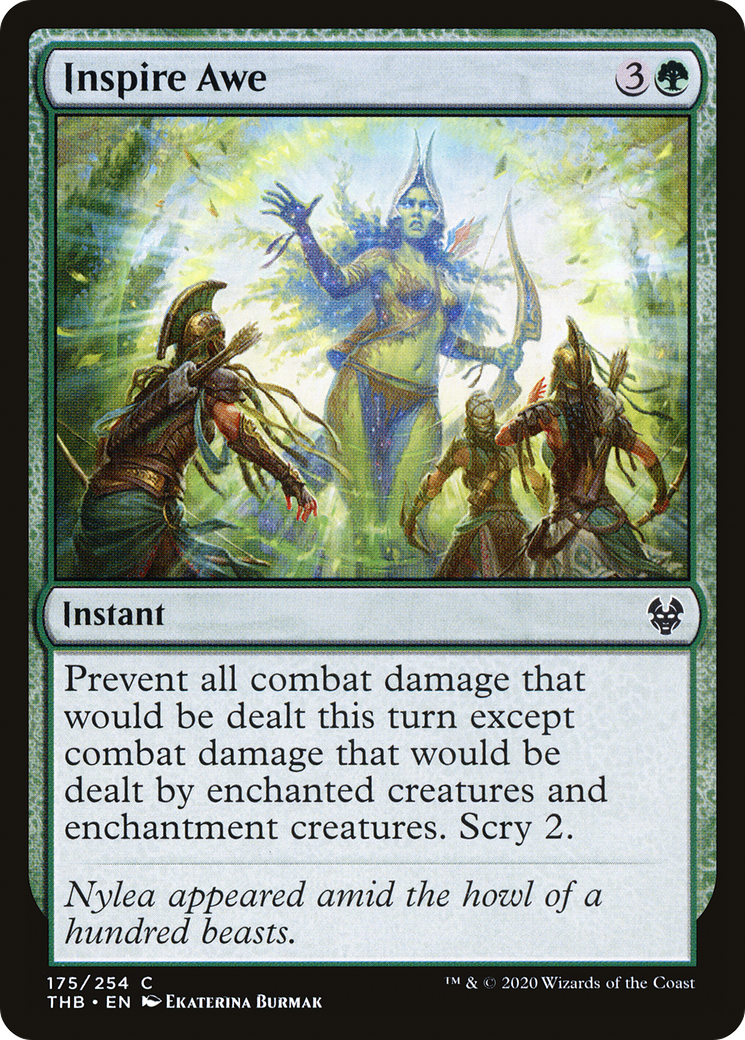Inspire Awe (175) Foil - Theros Beyond Death