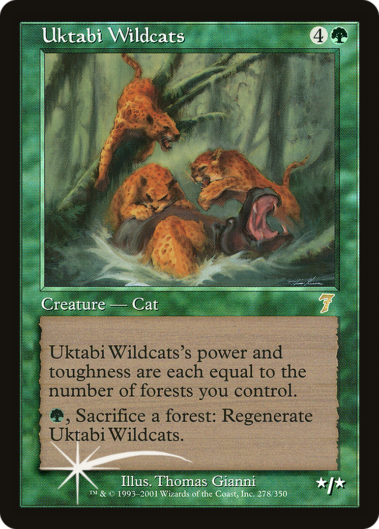Uktabi Wildcats (278) - Seventh Edition
