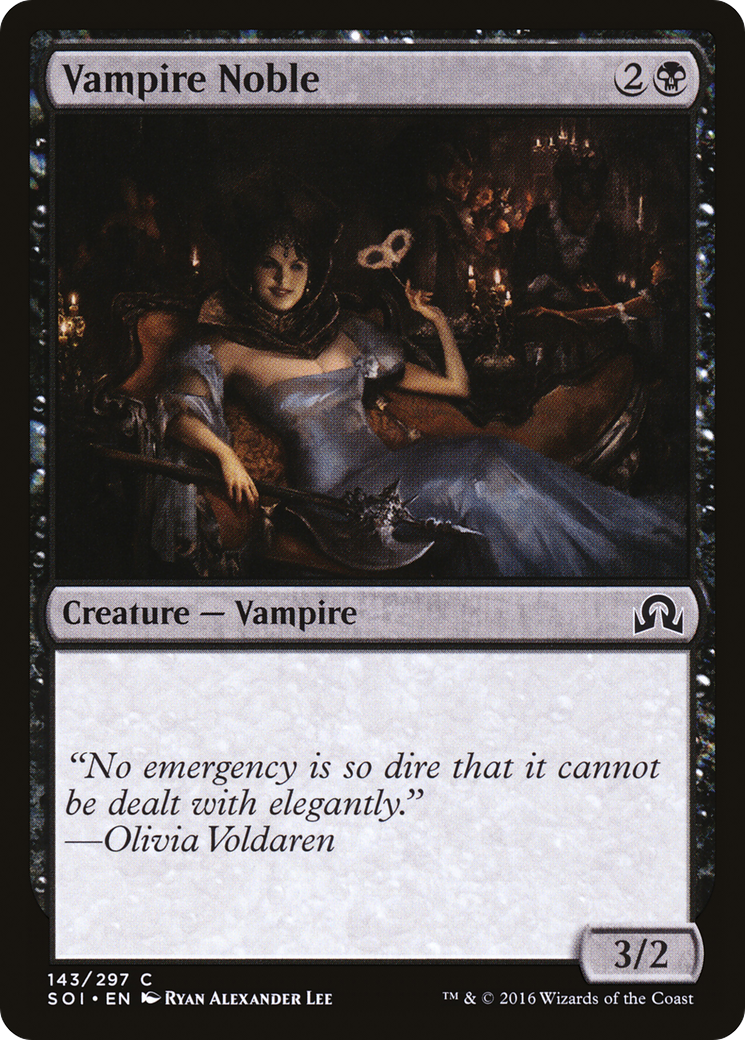 Vampire Noble (143) - Shadows over Innistrad