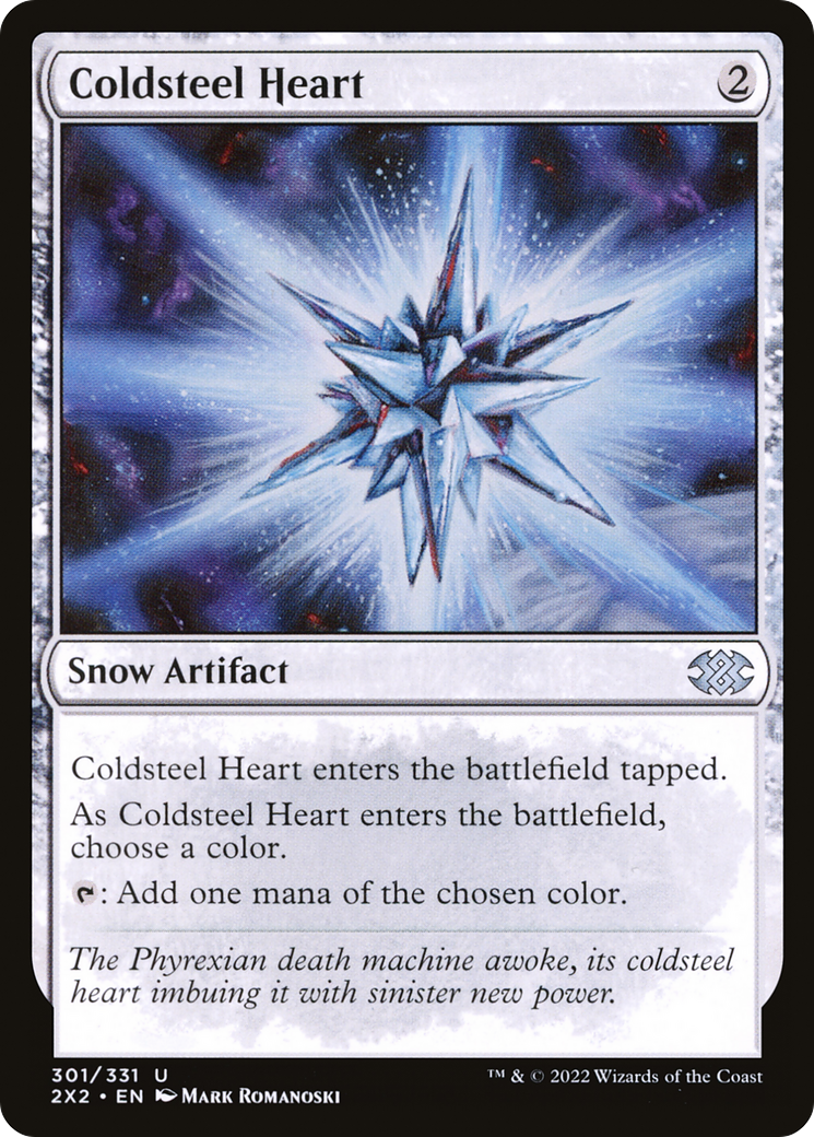 Coldsteel Heart (301) Foil - Double Masters 2022
