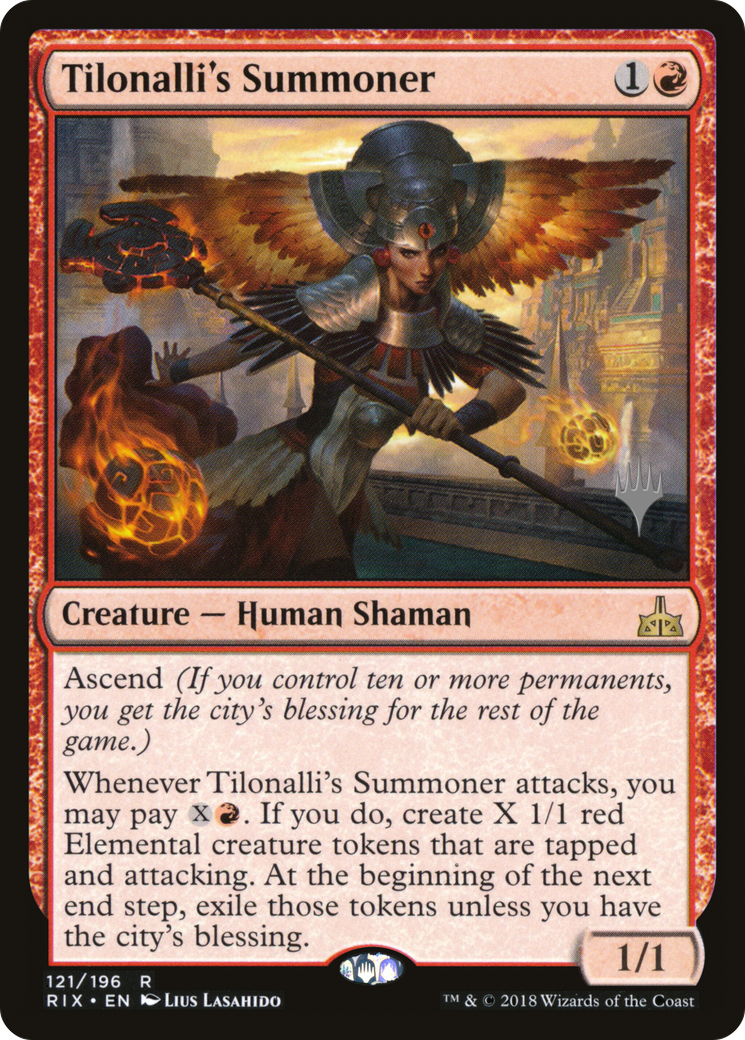 Tilonalli's Summoner (121) - Rivals of Ixalan Promos
