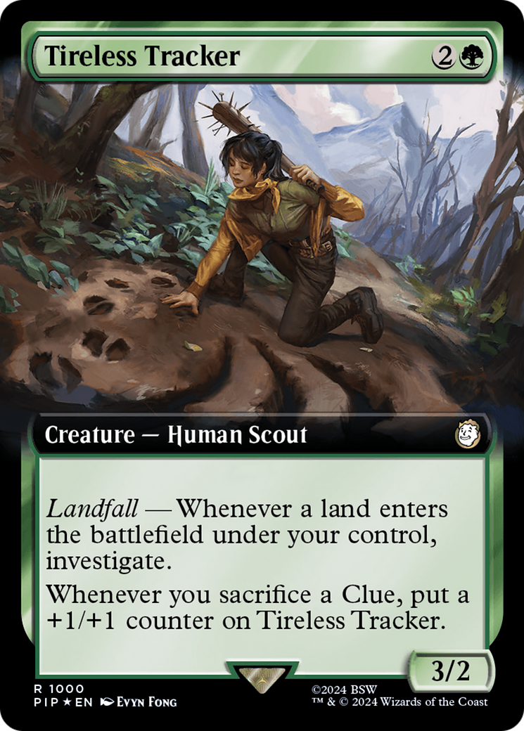 Tireless Tracker (Extended Art) (Surge Foil) (Extended Art) (1000) Foil - Fallout