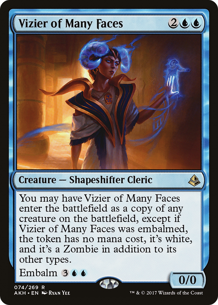 Vizier of Many Faces (074) - Amonkhet
