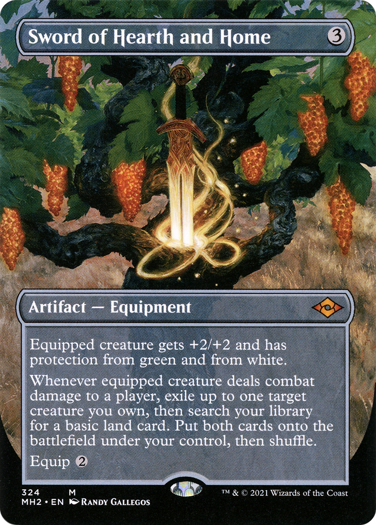 Sword of Hearth and Home (Borderless) (324) - Modern Horizons 2