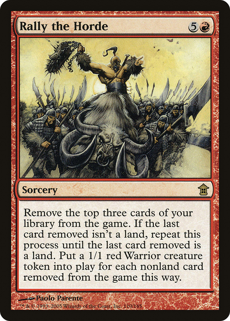 Rally the Horde (110) - Saviors of Kamigawa