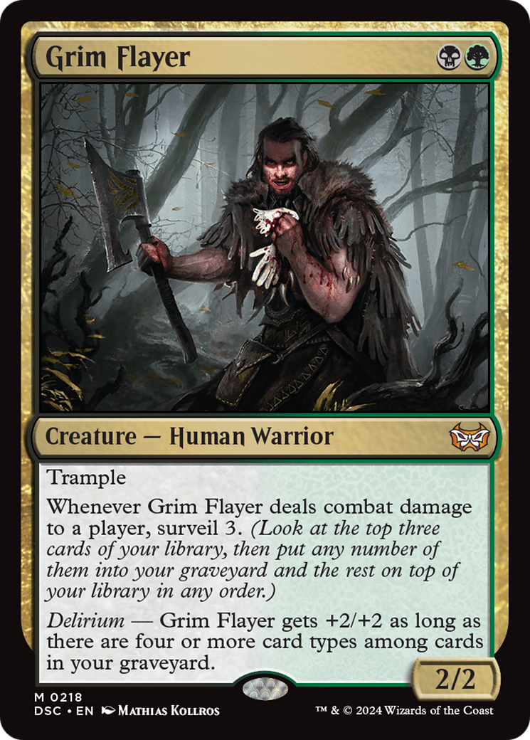 Grim Flayer (218) - Duskmourn: House of Horror Commander