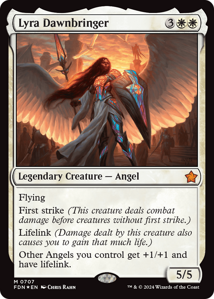Lyra Dawnbringer (707) Foil - Foundations
