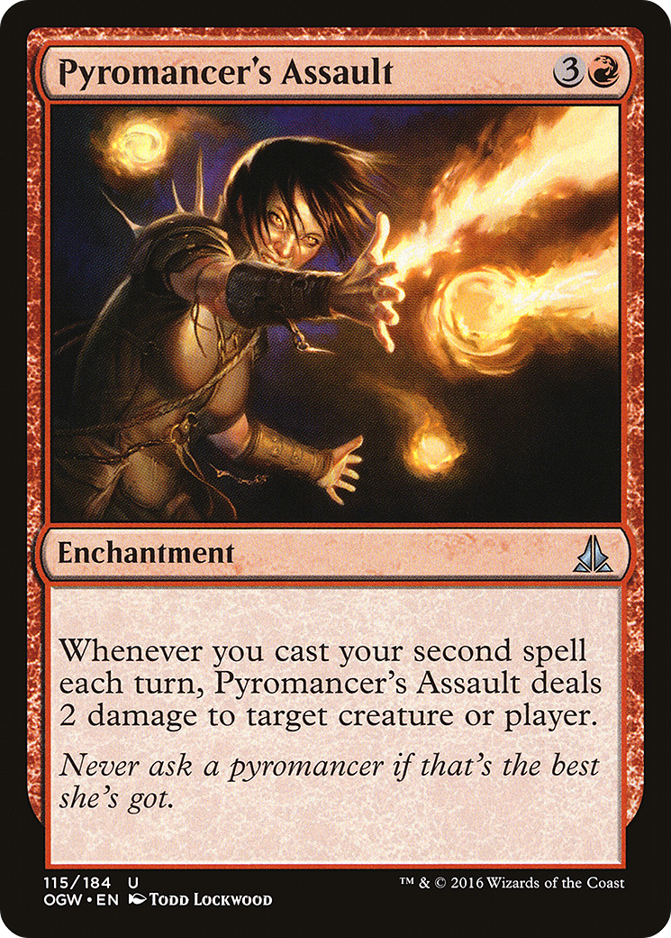 Pyromancer's Assault (115) Foil - Oath of the Gatewatch