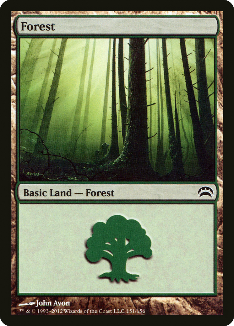 Forest (151) - Planechase 2012