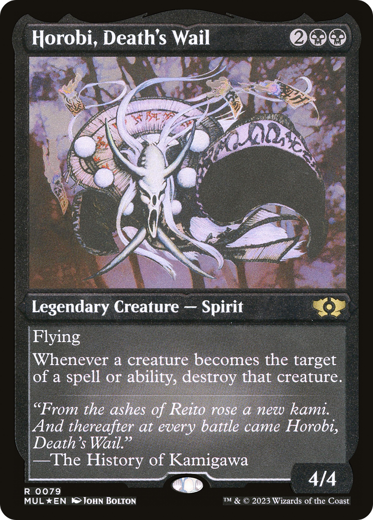 Horobi, Death's Wail (079) Foil - Multiverse Legends