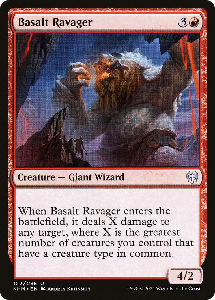 Basalt Ravager (122) - Kaldheim