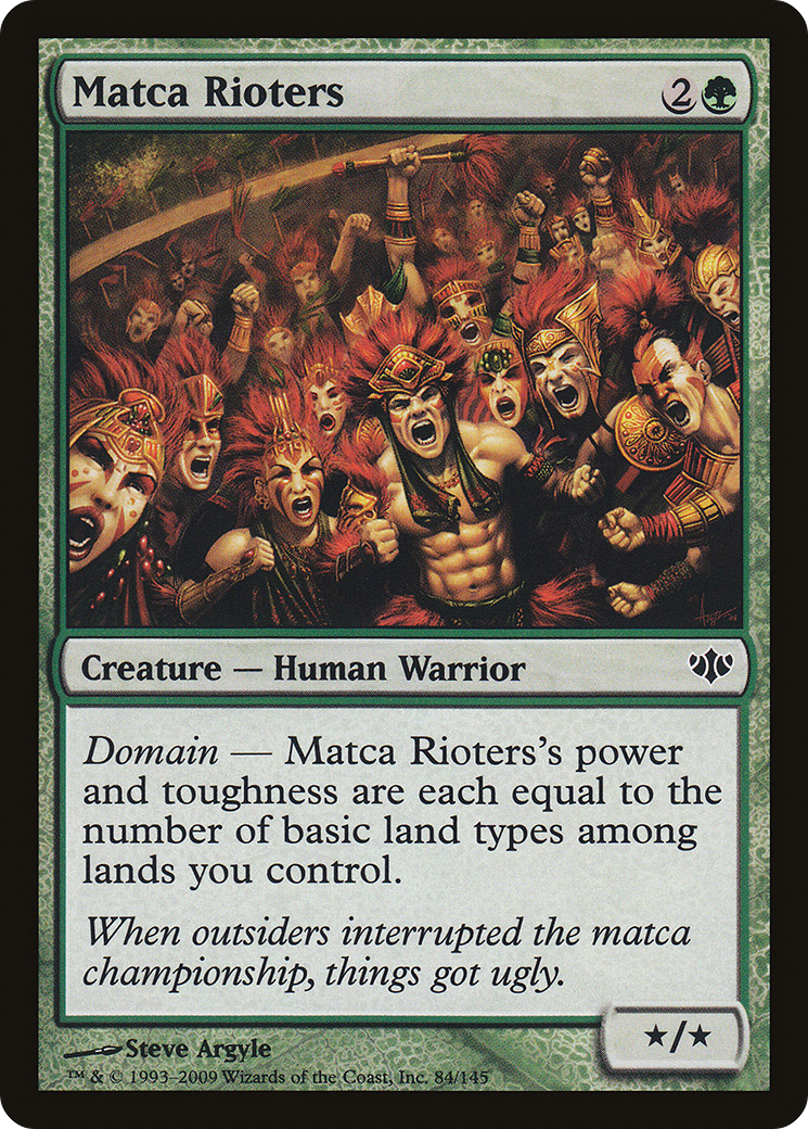 Matca Rioters (084) Foil - Conflux