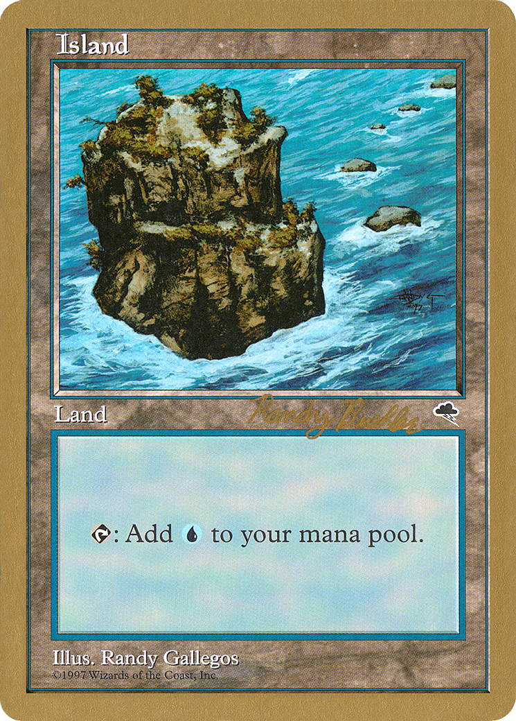 Island (Rocky Path) - 1998 Randy Buehler (TMP) (Retro) - World Championship Decks 1998