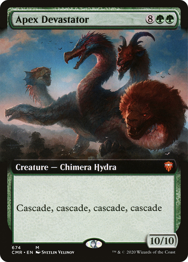 Apex Devastator (Extended Art) (674) - Commander Legends