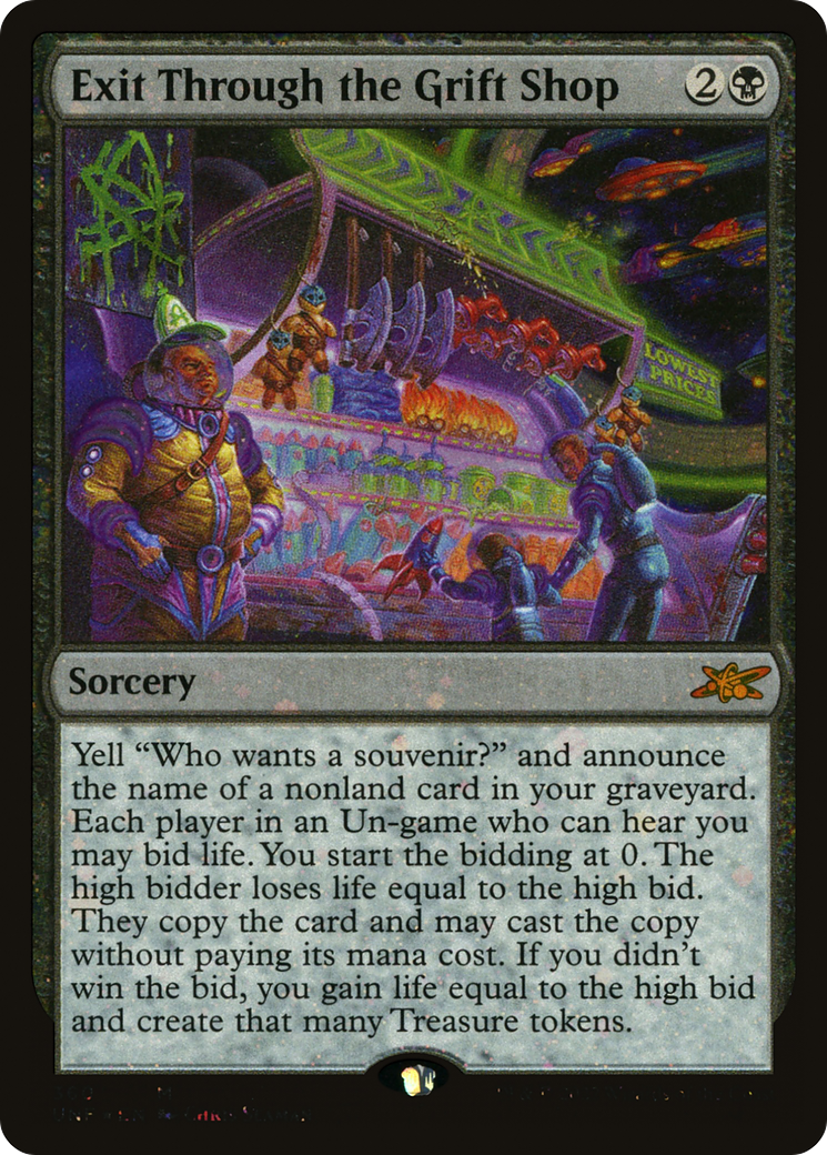 Exit Through the Grift Shop (360) Foil - Unfinity
