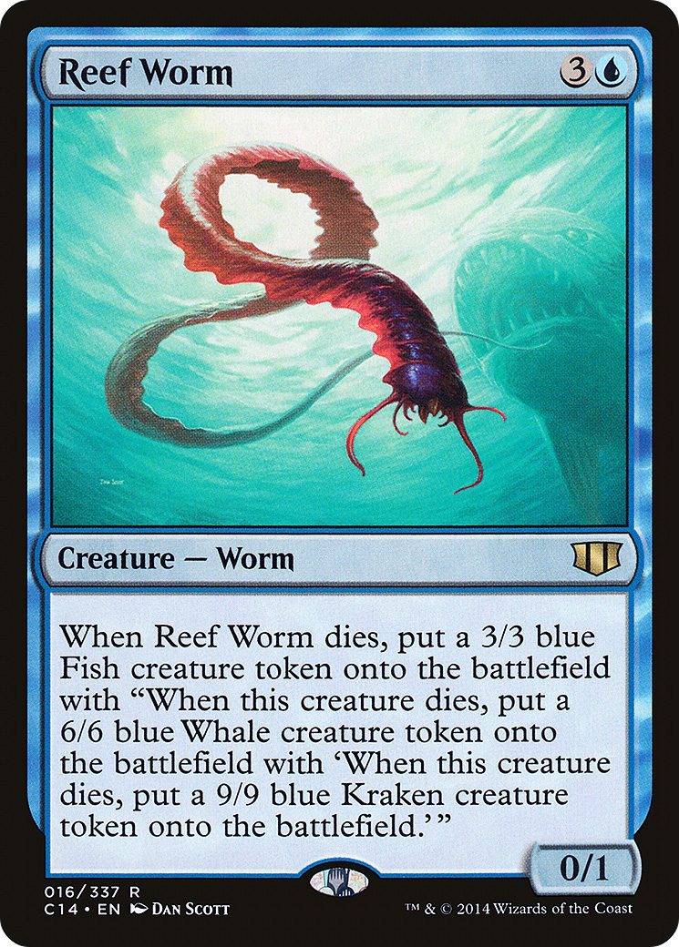 Reef Worm (016) - Commander 2014