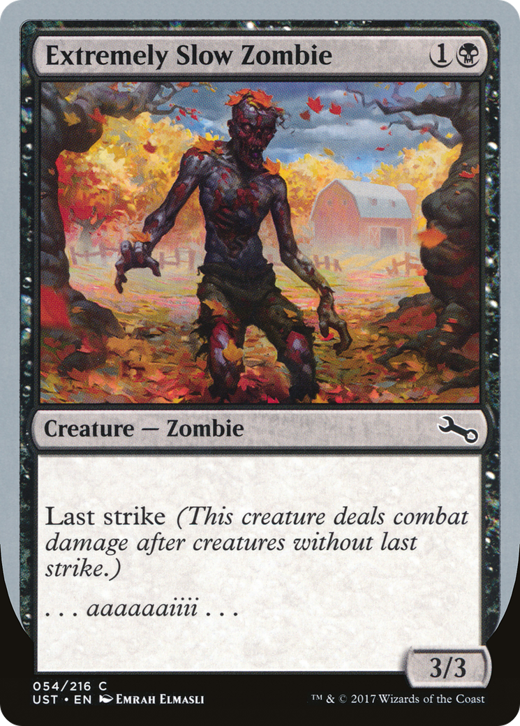 Extremely Slow Zombie (B) (054) - Unstable