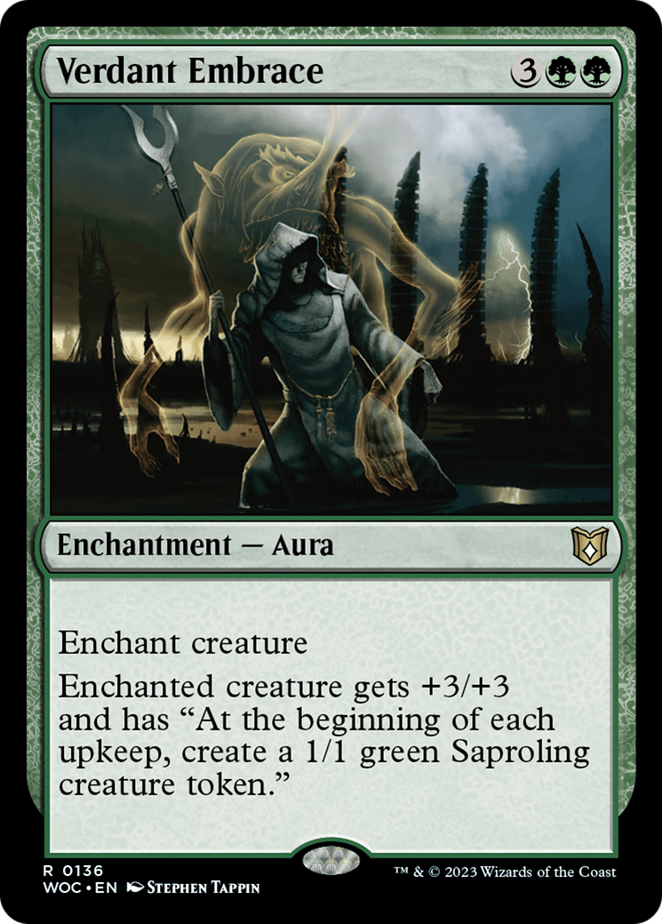 Verdant Embrace (136) - Wilds of Eldraine Commander