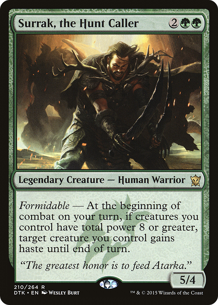 Surrak, the Hunt Caller (210) - Dragons of Tarkir