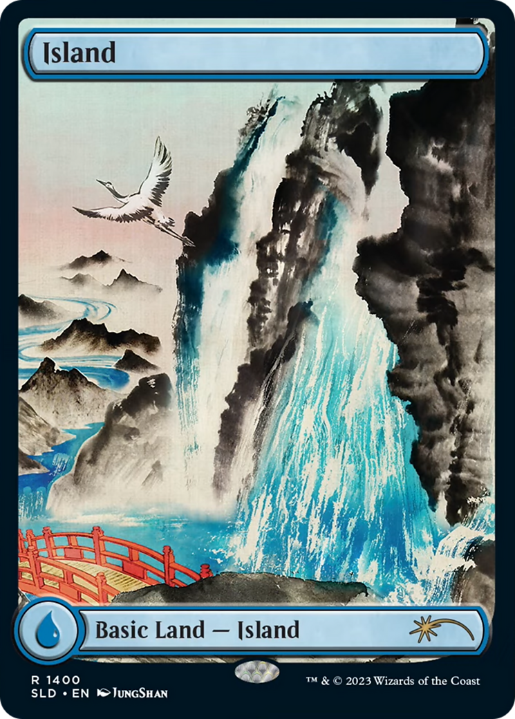 Island (1400) Foil - Secret Lair Drop